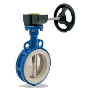 Válvula mariposa DN350 PN16 EPDM con reductor