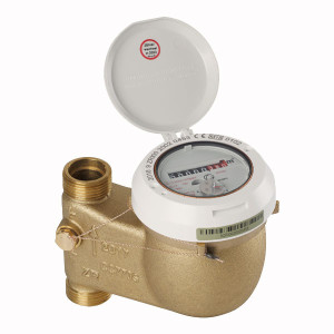 Contador de agua caliente de chorro múltiple