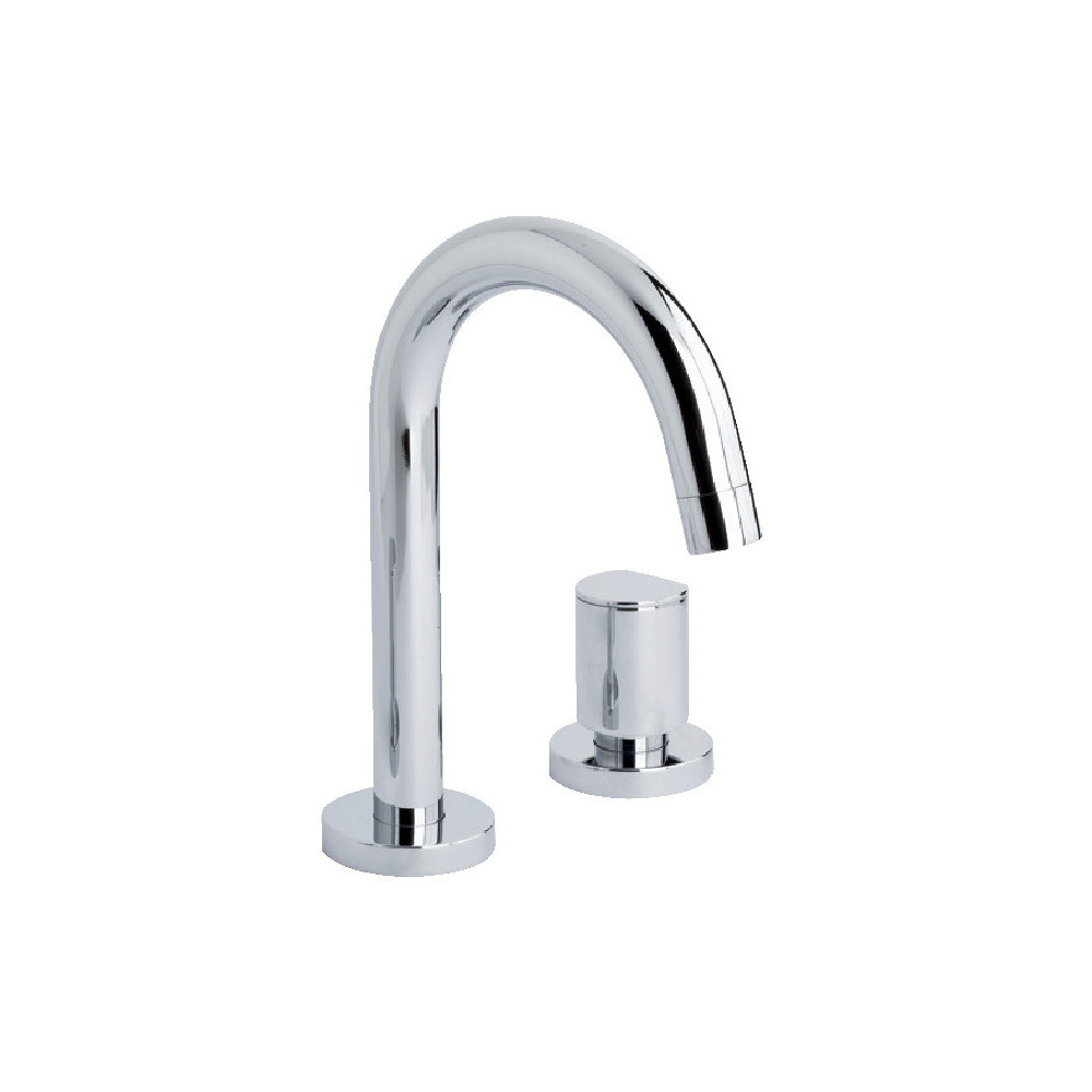 GRIFO DE LAVABO KALO DE TRES AGUJEROS CON CAÑO CISNE