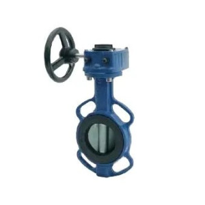 Válvula mariposa wafer PN10/16 EPDM con reductor