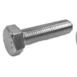 TORNILLO HEXAGONAL DIN 933 CLASE 8.8 ZINCADO