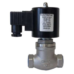 ELECTROVÁLVULA DE 2 VÍAS ESPECIAL PARA VAPOR LÍQUIDO NORMALMENTE CERRADA ZQG 2C G-T