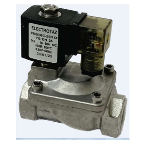 ELECTROVÁLVULA DE 2 VÍAS APERTURA SERVOASISTIDA PU2604C-13N