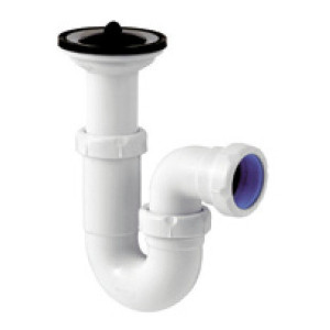 SIFÓN CURVO EXTENSIBLE CON VÁLVULA FREGADERO S-25