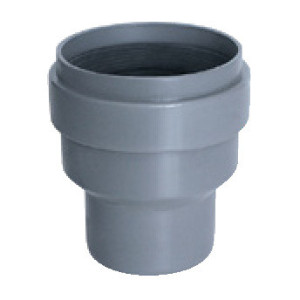 ENLACE MIXTO GRES PVC CON JUNTA LABIADA E-109