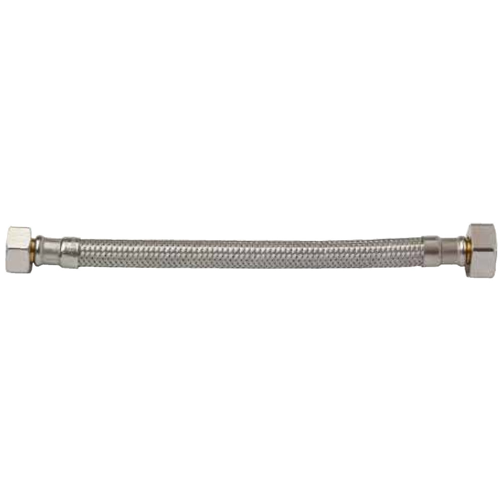 CONEXIÓN FLEXIBLE DE ACERO INOXIDABLE DN 8 M 3/8 PULGADAS-H 3/8 PULGADAS
