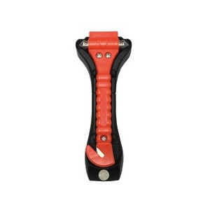 MARTILLO DE EMERGENCIA GISA ROMPE CRISTALES + CUCHILLA
