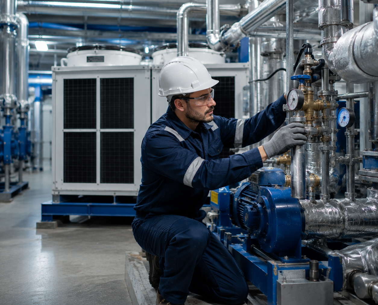 Suministros para climatización industrial