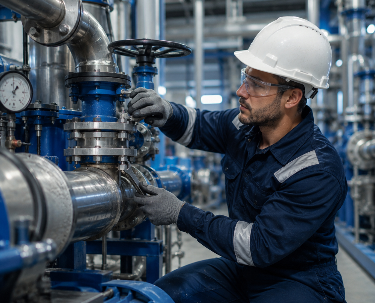 Material para instalaciones industriales y mantenimiento
